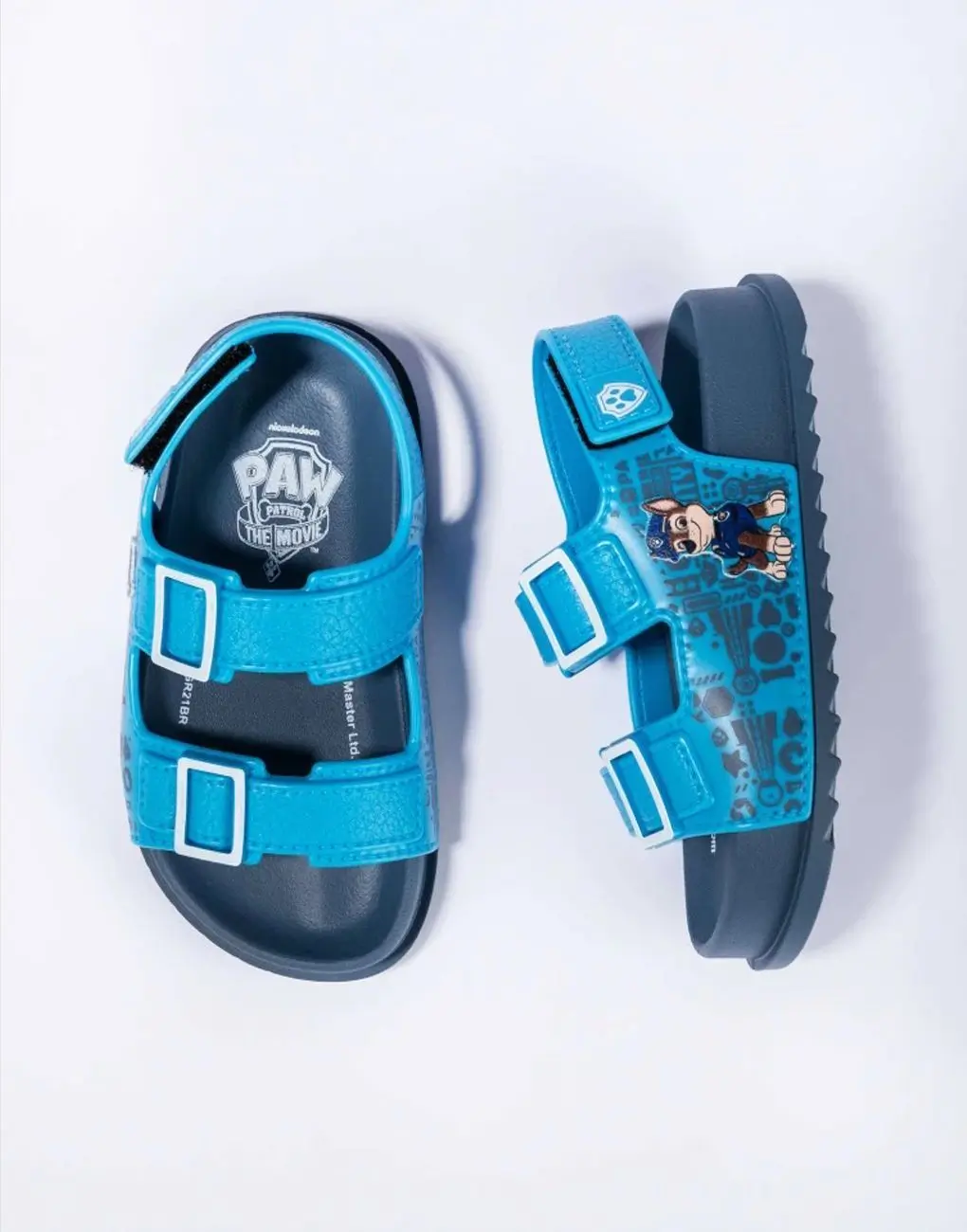 Sandalias Casuales Azul Chase Paw Patrol