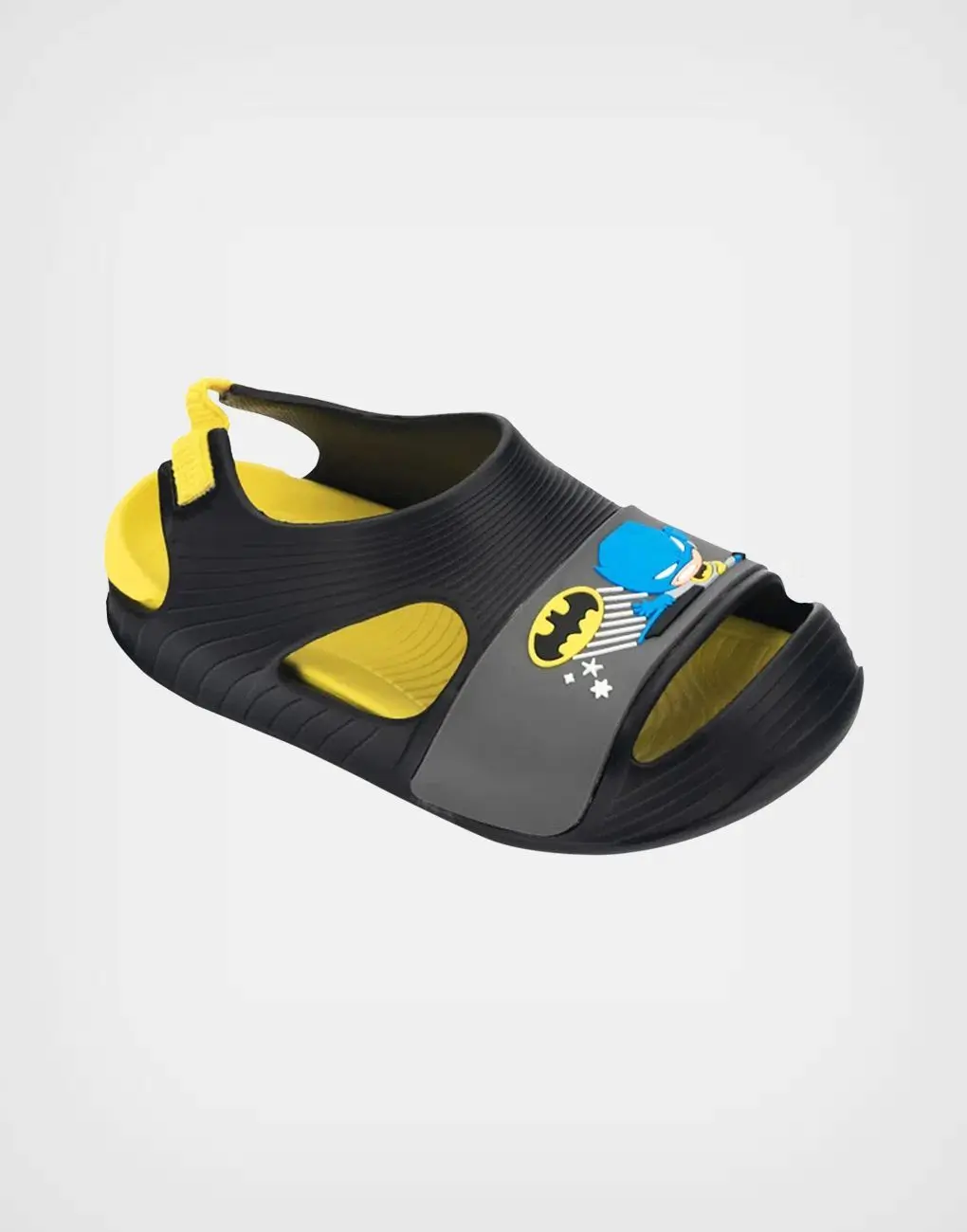 Sandalia Ojota Batman Negro + Amarillo