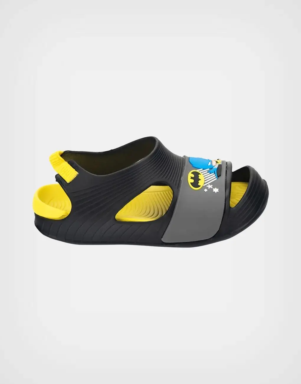 Sandalia Ojota Batman Negro + Amarillo
