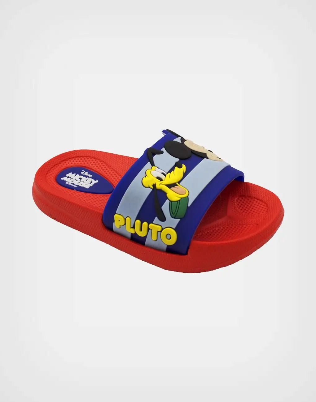 Sandalias Playeras Rojas Mickey Mouse & Pluto
