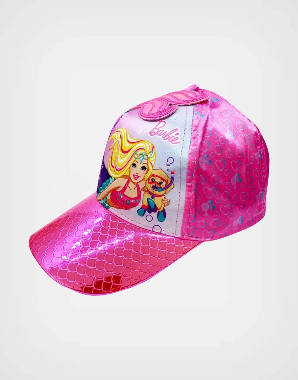 Gorra Fucsia Barbie Sirena