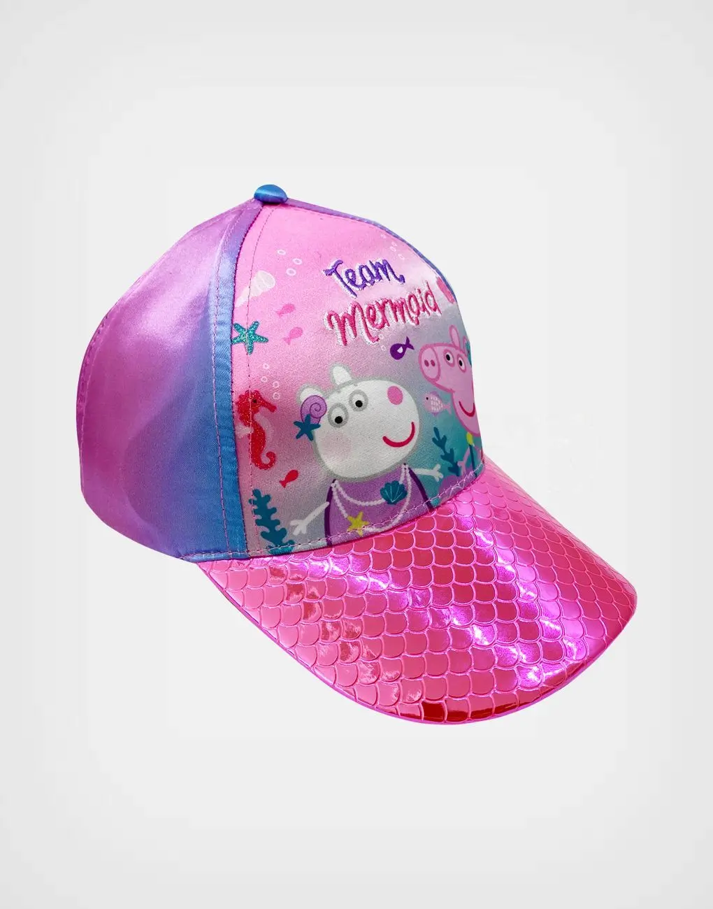 Gorra Rosa Peppa Pig Team Mermaid