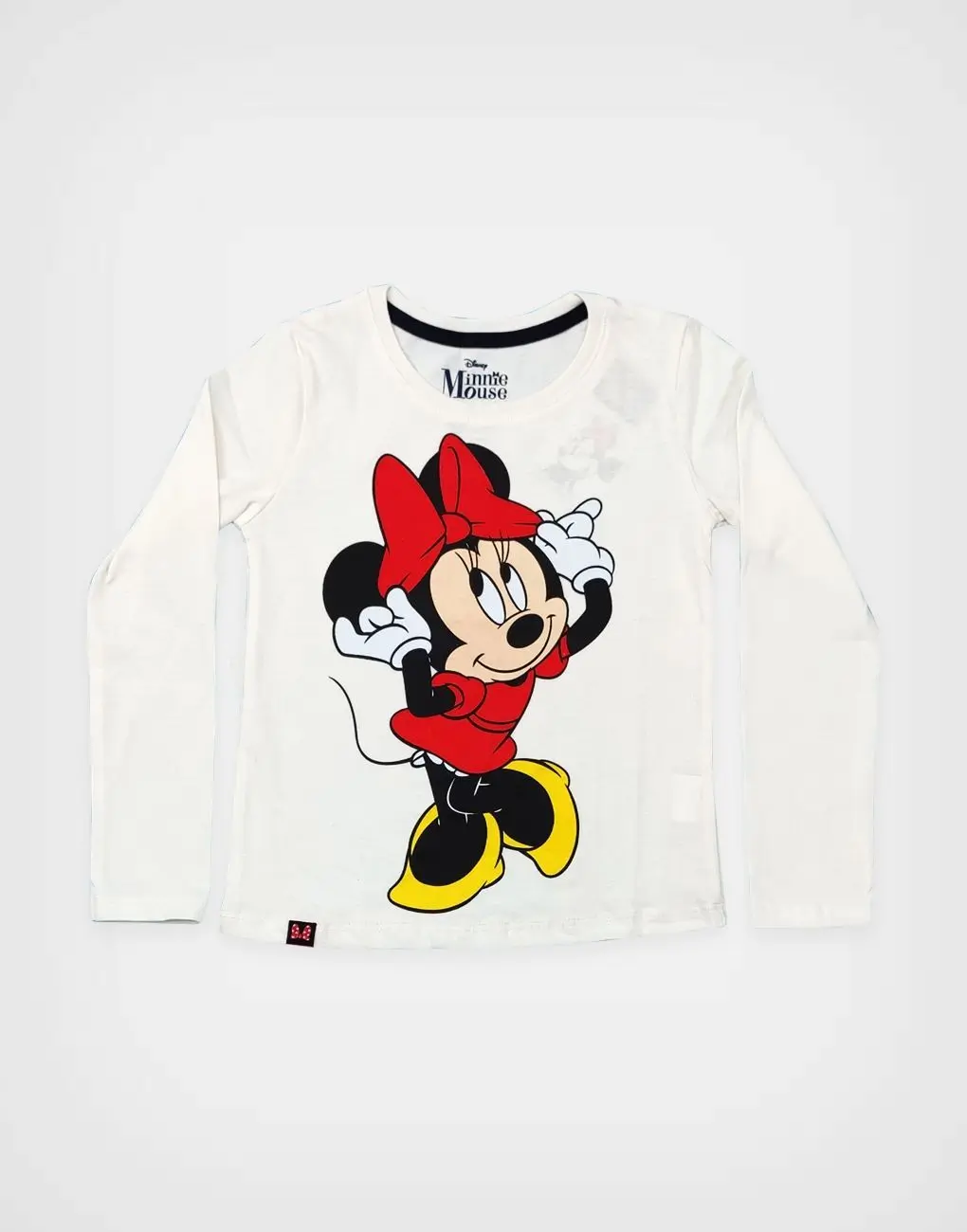 Pijama Minnie Mouse Marfil + Azul Marino