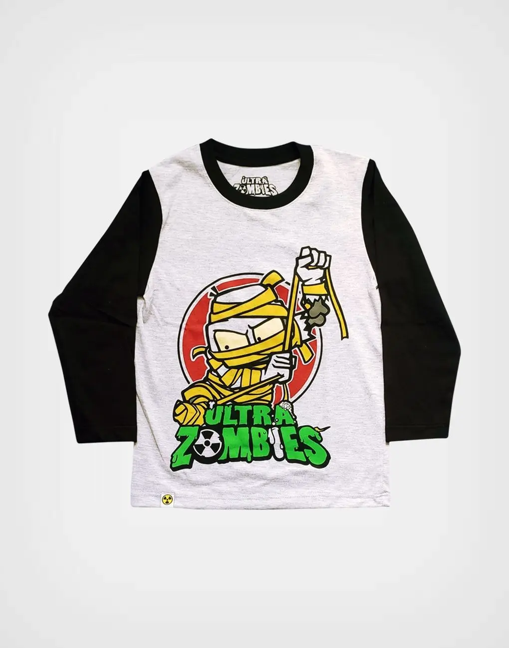 Pijama Ultra Zombies Gris + Negro
