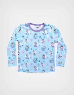 Pijama Clásica Celeste Frozen