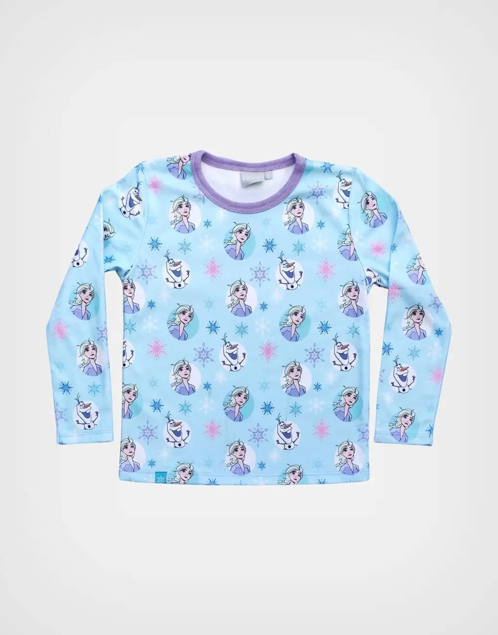 Pijama Clásica Celeste Frozen