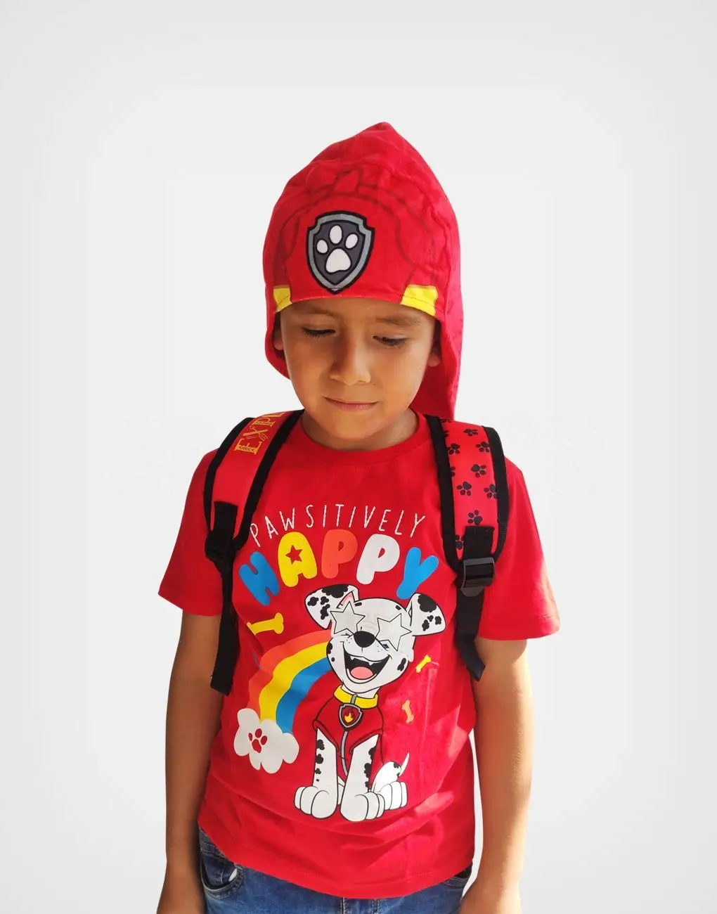 Mochila Con Capucha Marshall Paw Patrol