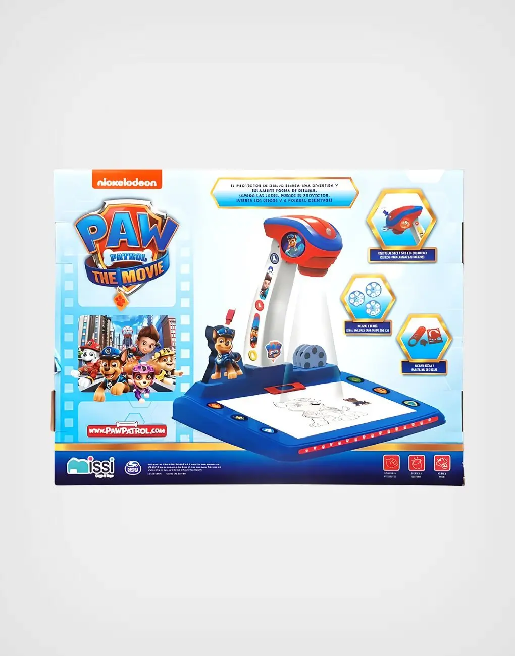 Proyector De Dibujos Didáctico Paw Patrol