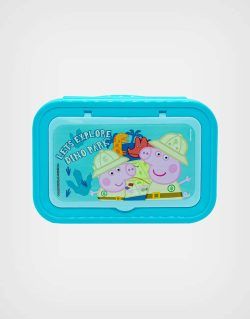 Taper Con Divisiones + Cubiertos George Pig