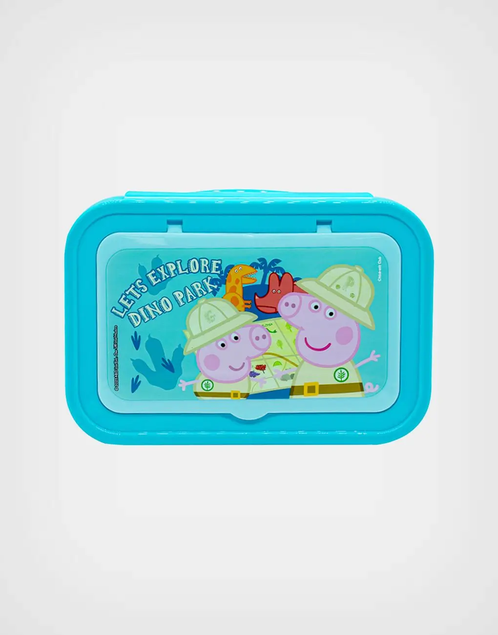 Taper Con Divisiones + Cubiertos George Pig