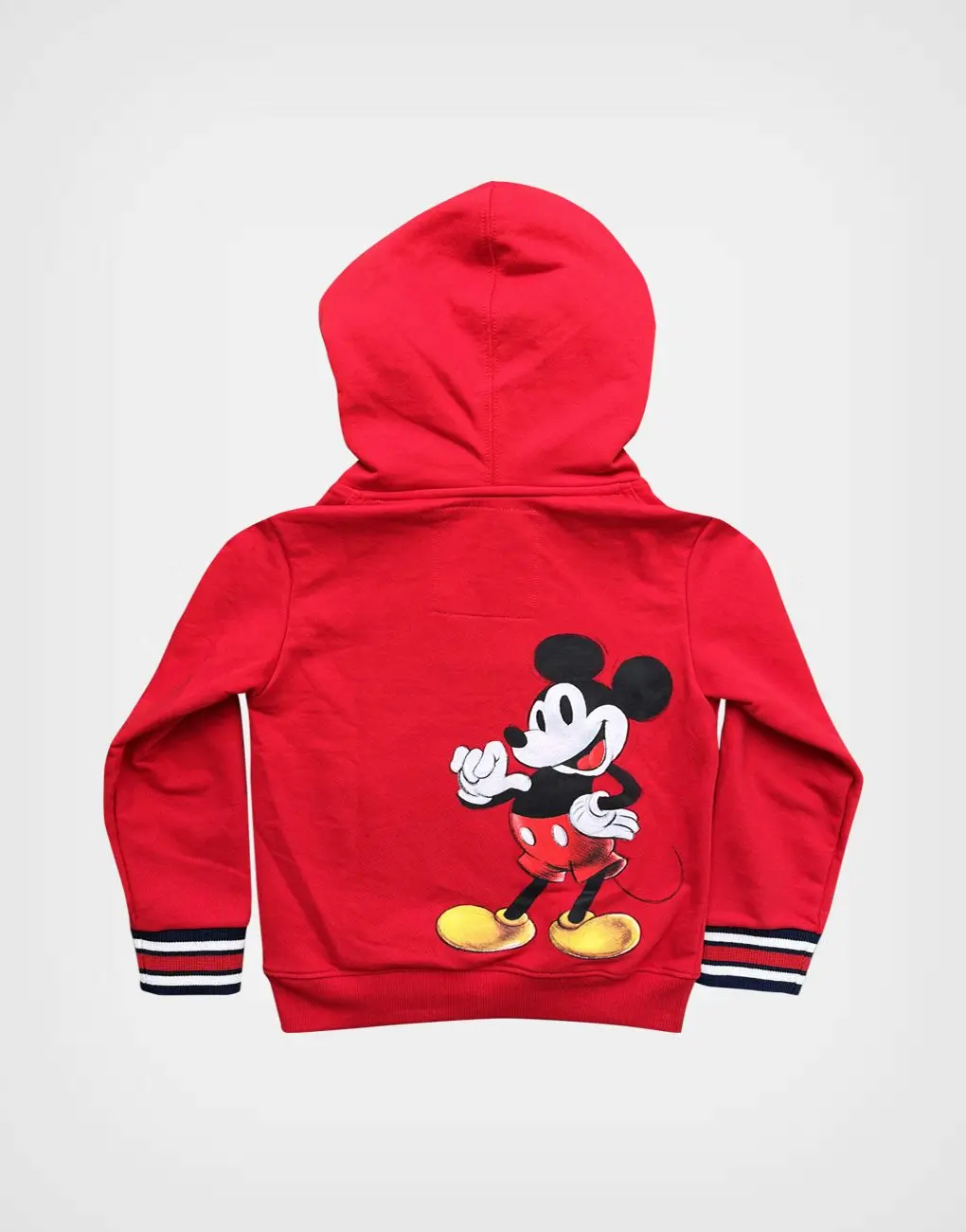 Polera Roja Con Capucha Mickey Mouse 100 años Para Niño