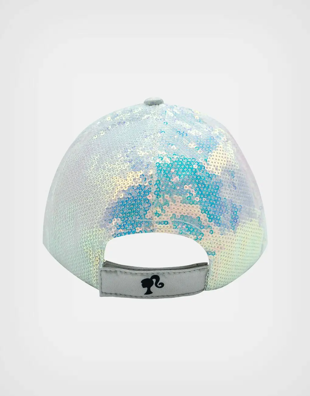 Gorra Lentejuelas Blanca Barbie