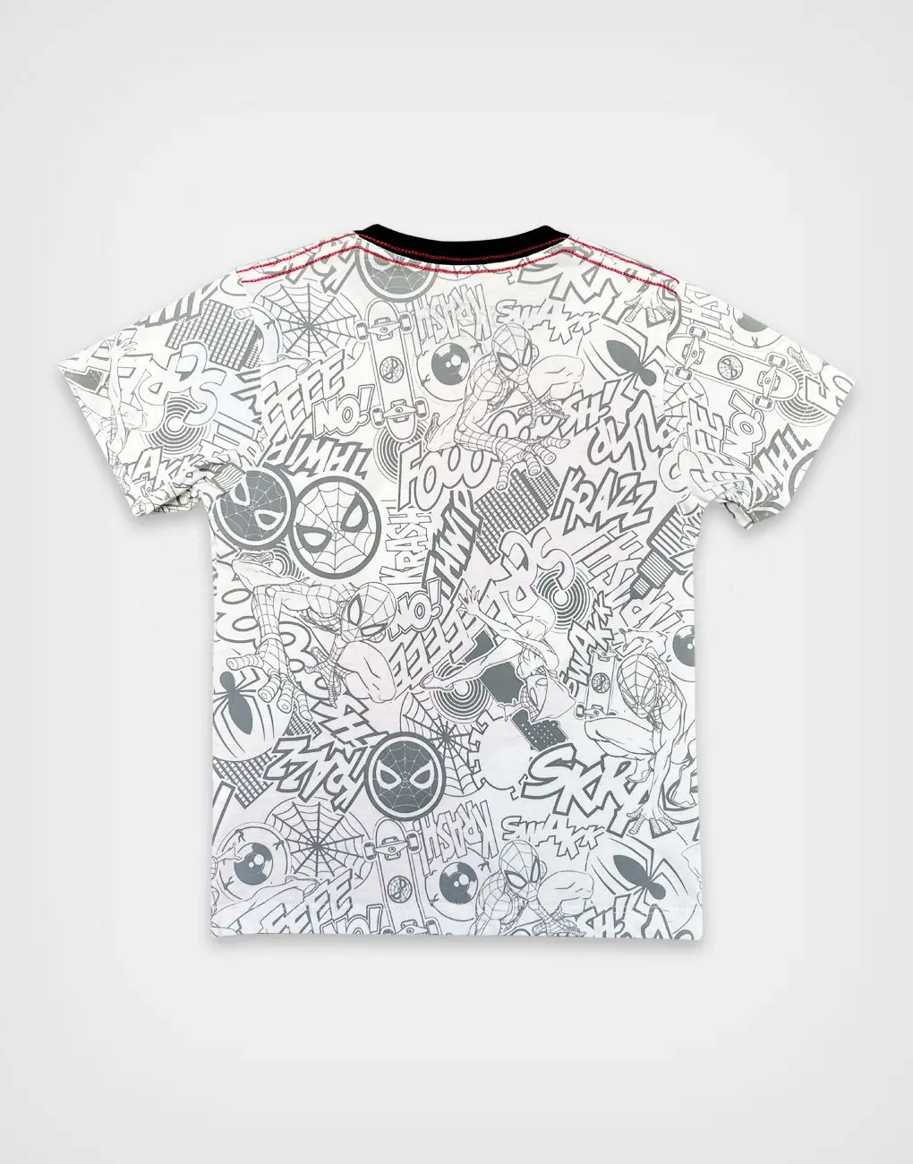 Polo Moda Blanco Spider Man