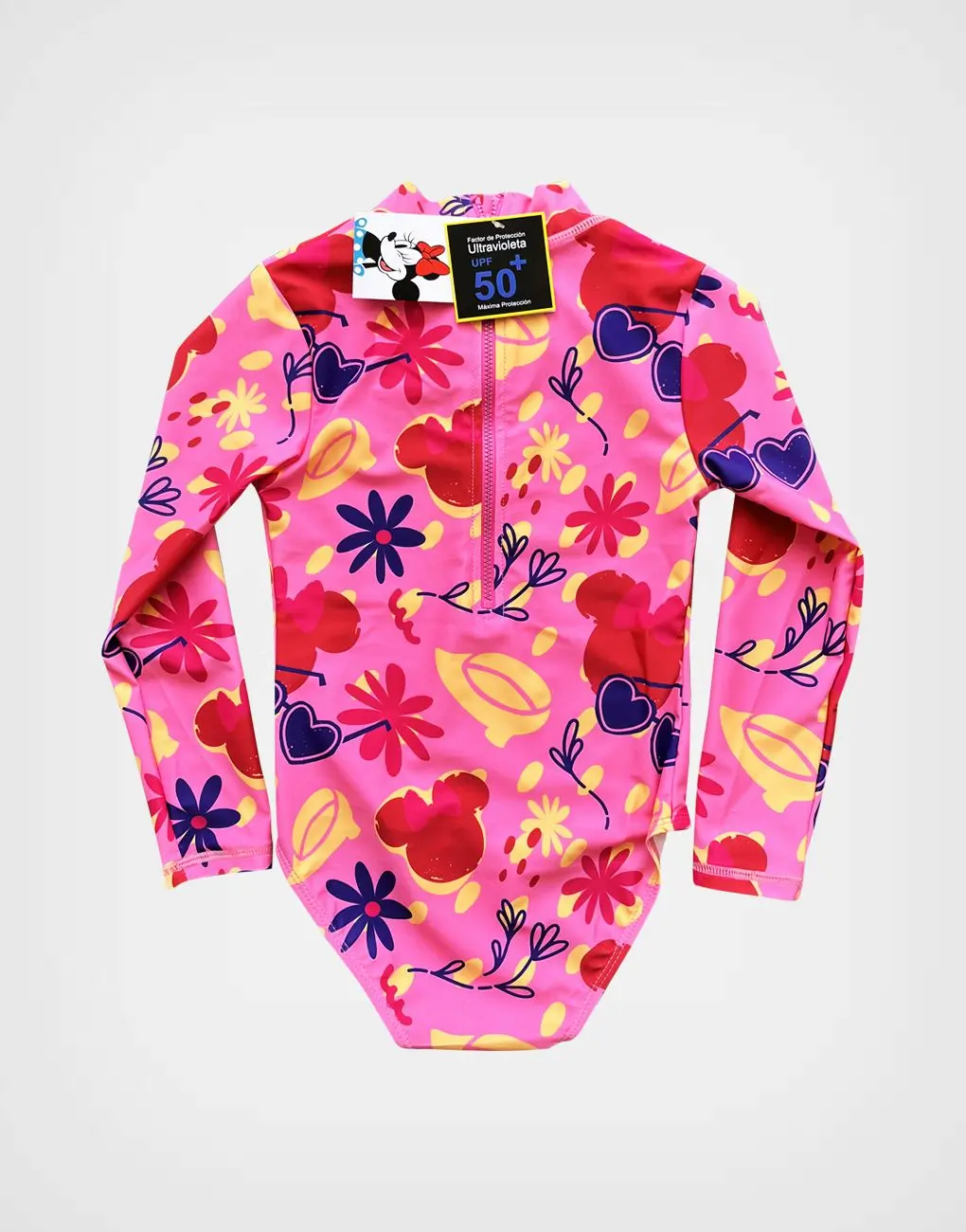 Ropa de Baño Entera Floreada Minnie Mouse