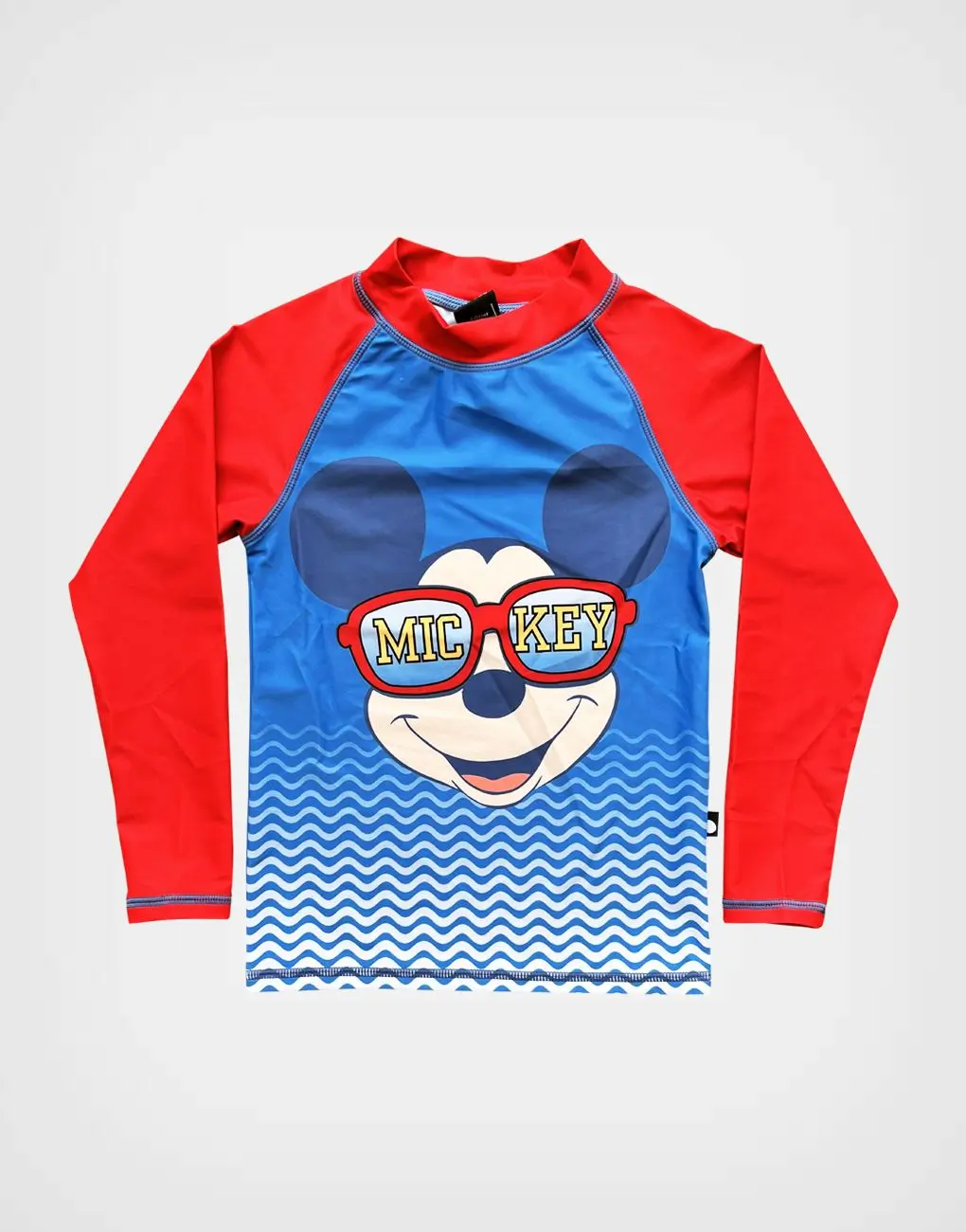 Ropa de Baño Mickey Polo Manga Larga + Short