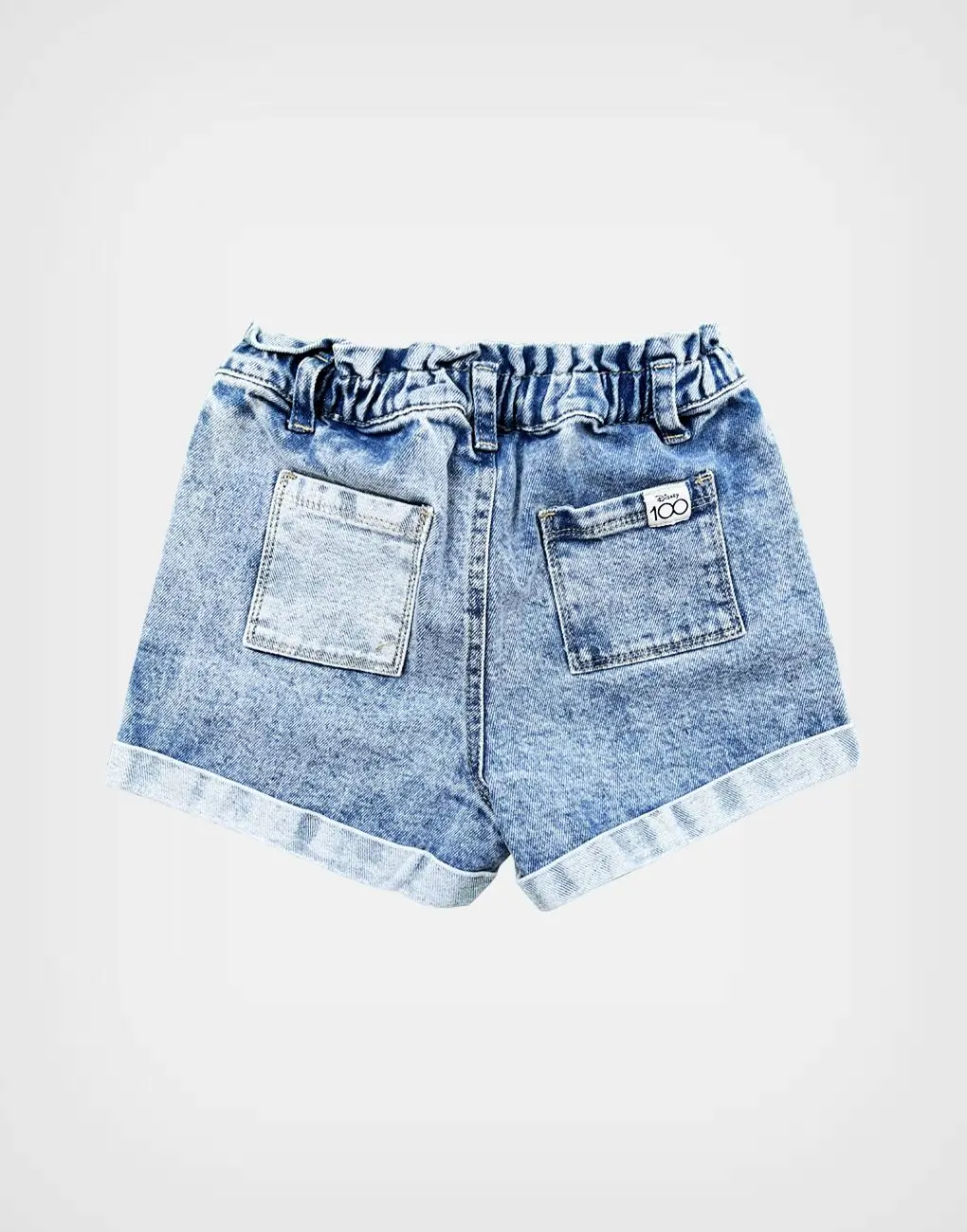Short Denim Azul Minnie Mouse 100 años