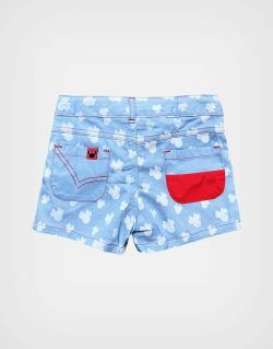 Falda Short Celeste Minnie Mouse