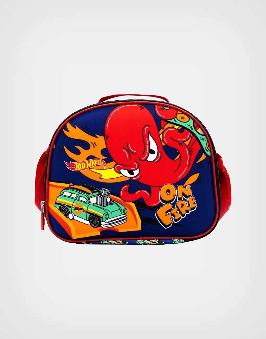 Set Escolar Nido Hot Wheels Mochila + Lonchera