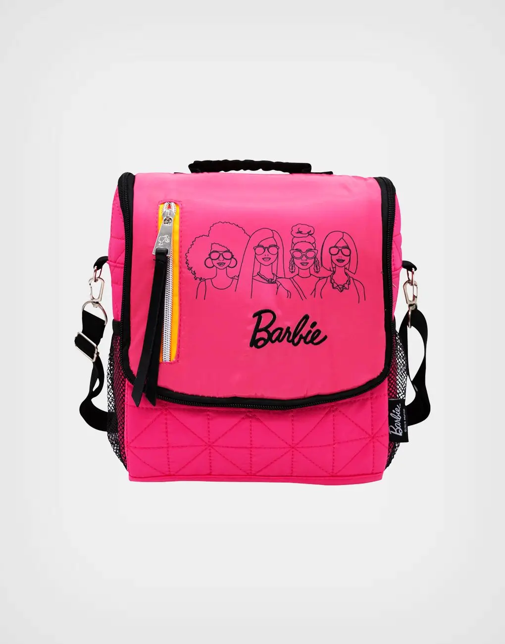 Set Escolar Teen Barbie Fucsia Mochila + Lonchera + Cartuchera
