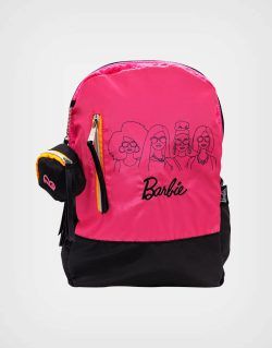 Set Escolar Teen Barbie Fucsia Mochila + Lonchera + Cartuchera