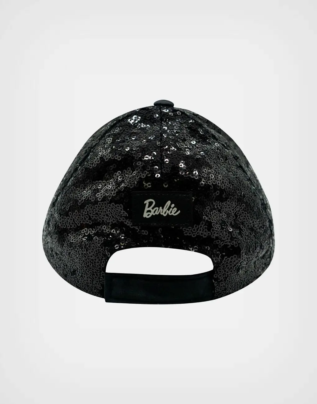 Gorra Lentejuelas Negra Barbie