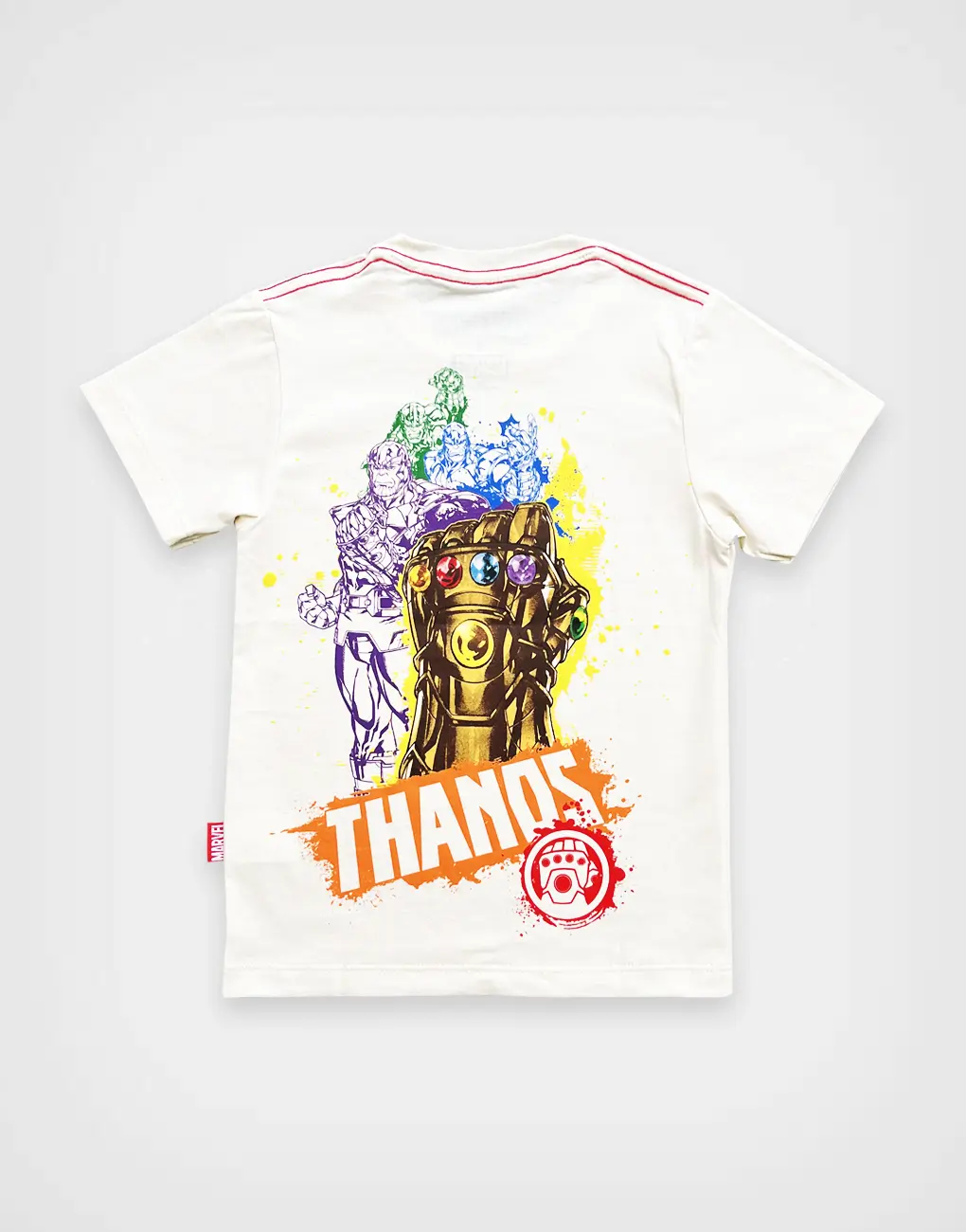 Polo MC Marfil Thanos Avengers Para Niños