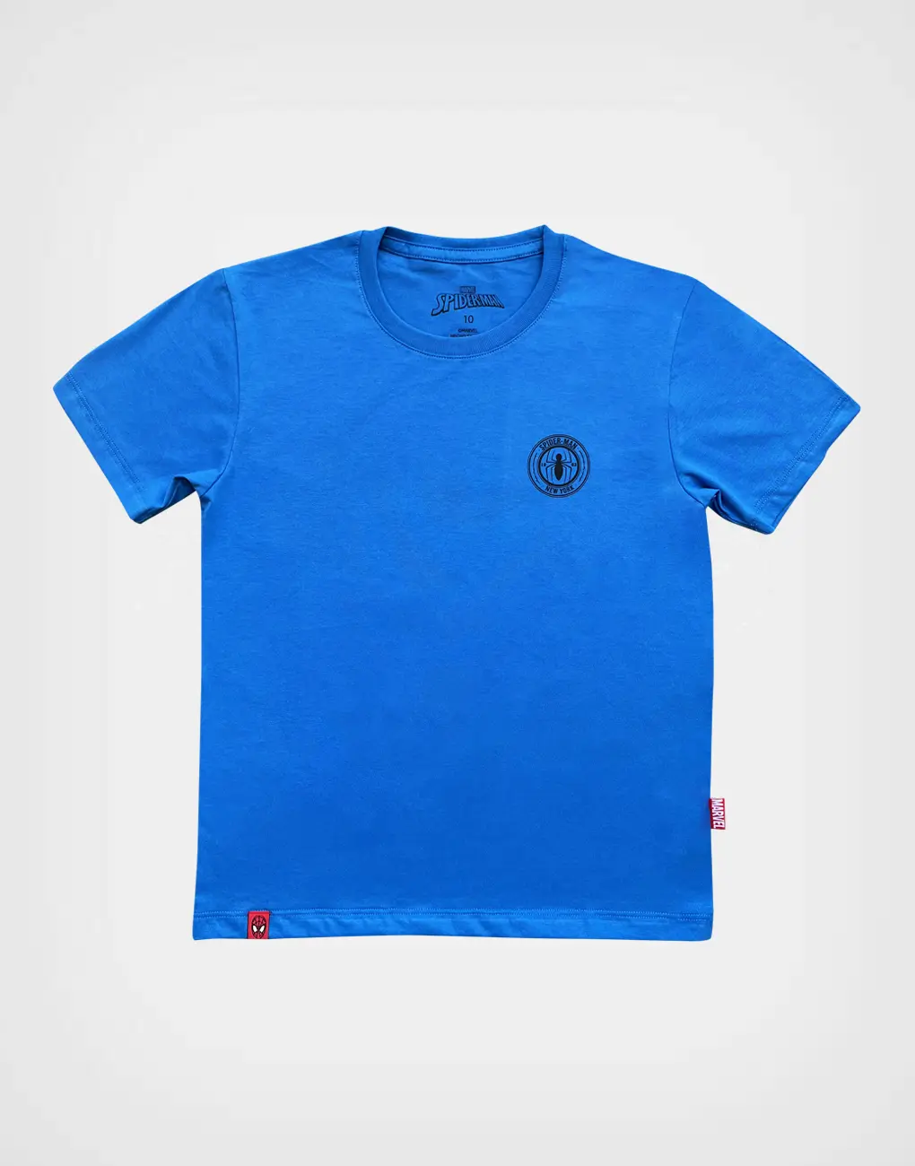 Polo MC Spider Man Azul Para Niños