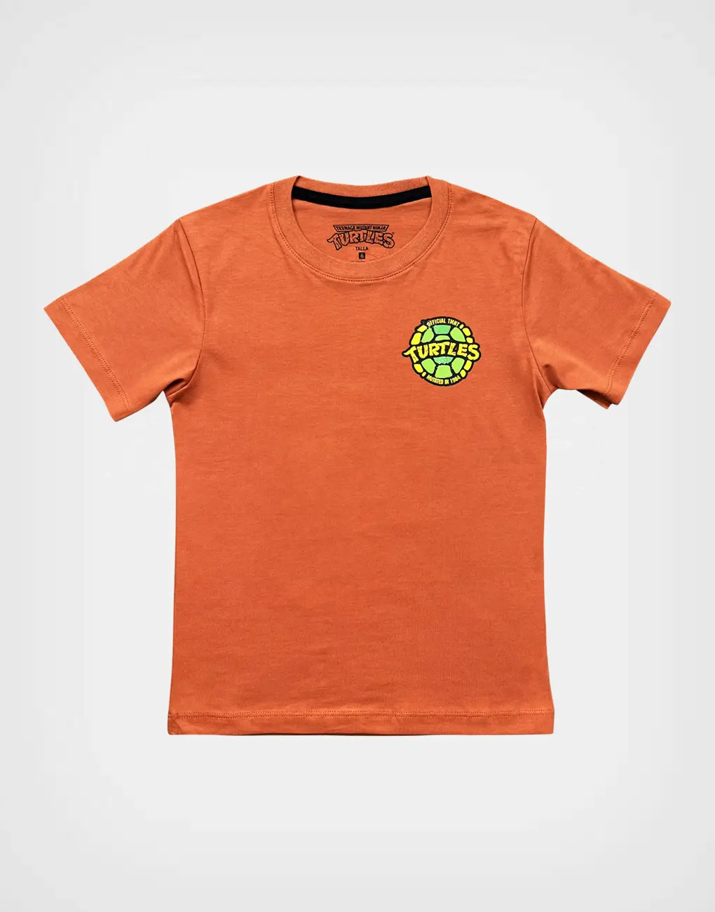 Polo MC Naranja Tortugas Ninja Para Niños