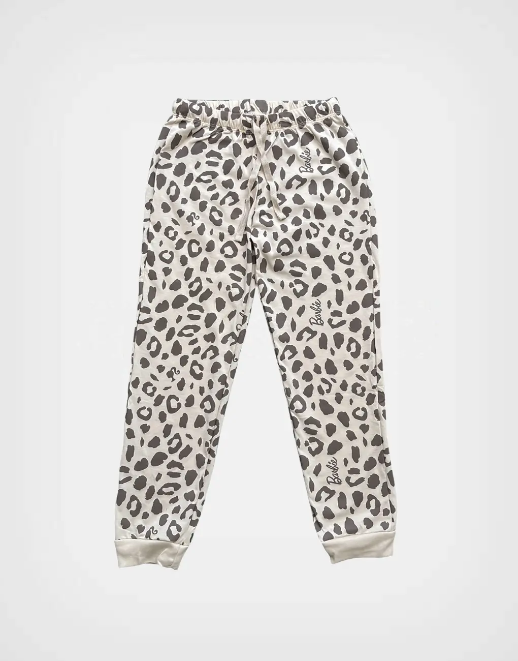 Pijama ML Barbie Animal Print Para Niñas