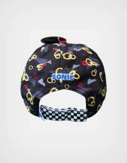 Gorra Negra + Azul Sonic & Knuckles Let´s Roll