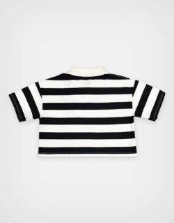 Polo Camisero Semi Crop Minnie Mouse Para Niñas