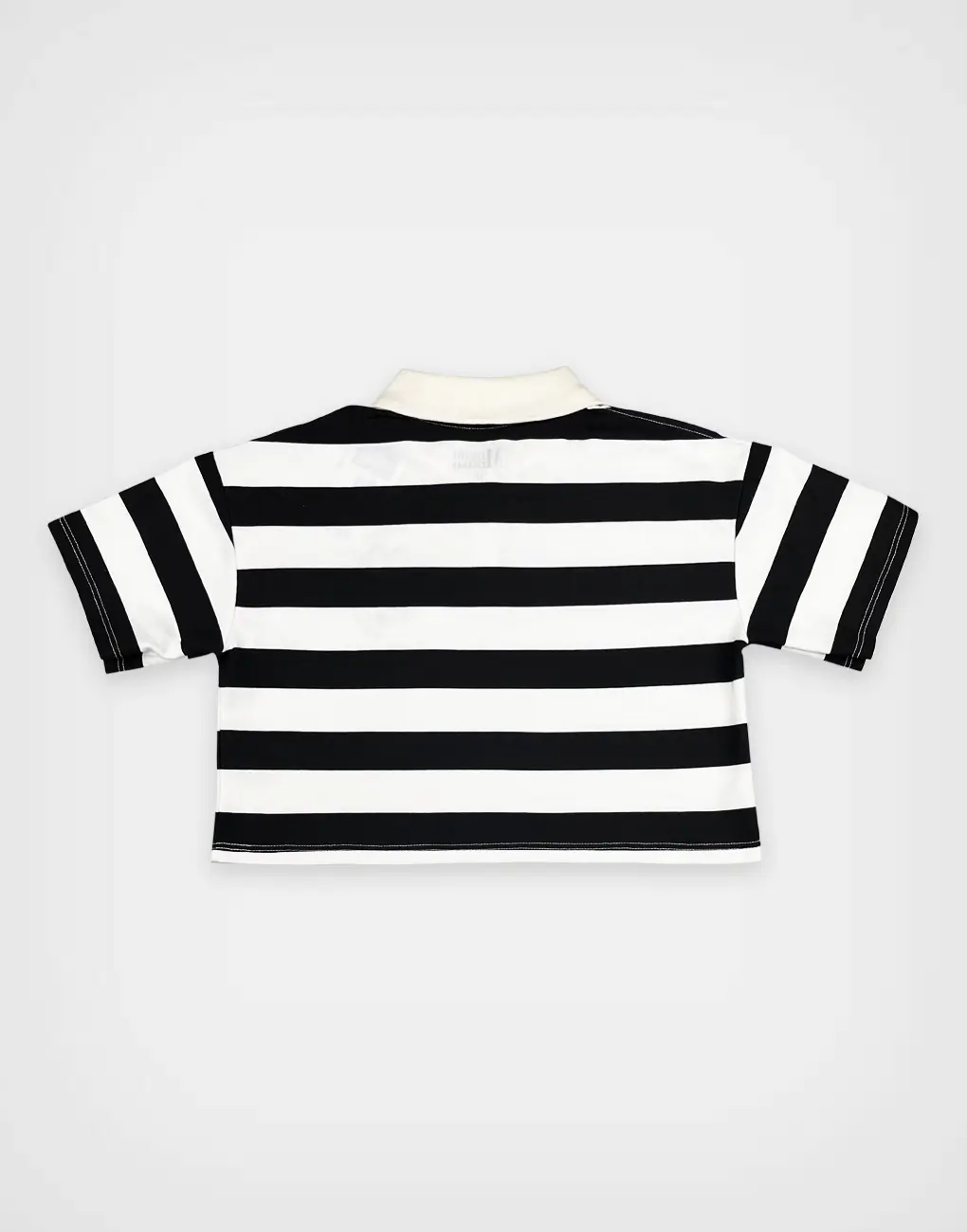 Polo Camisero Semi Crop Minnie Mouse Para Niñas
