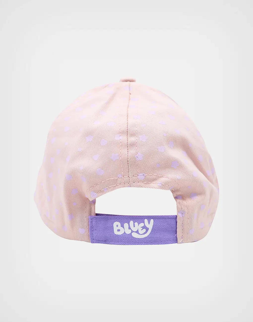 Gorra Bluey & Bingo Lila + Rosa Para Niña