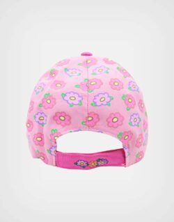 Gorra Bluey & Bingo Rosa Para Niña