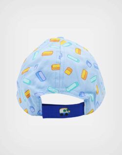 Gorra Bluey Celeste + Azul Para Niño