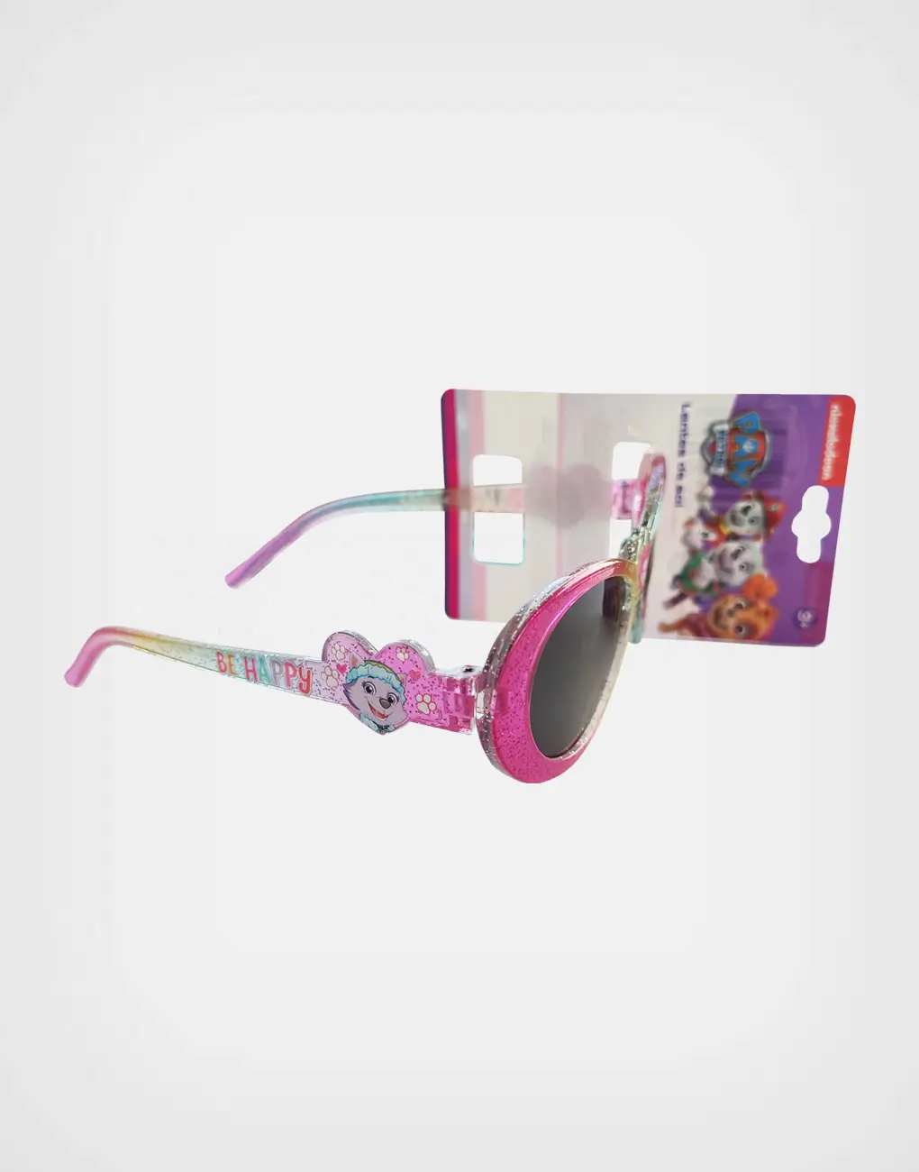 Lentes de Sol Glitter Rosa Paw Patrol