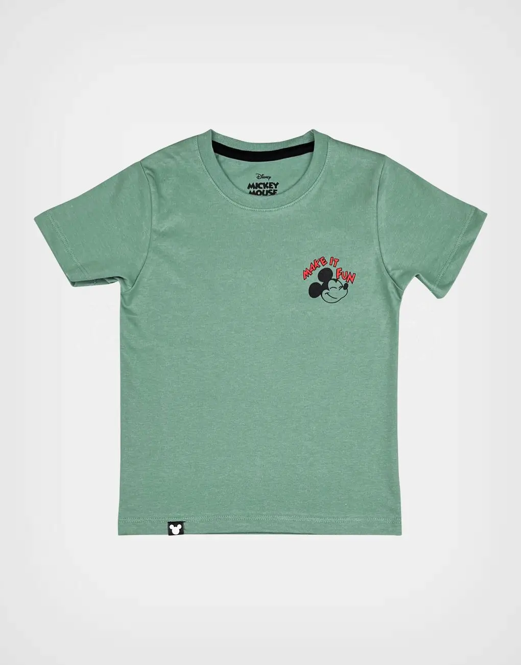 Polo MC Verde Mickey Mouse Para Niño