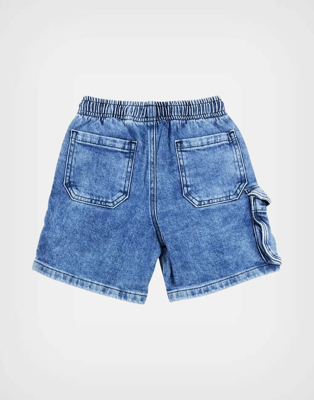 Bermuda Denim Azul Mickey Mouse