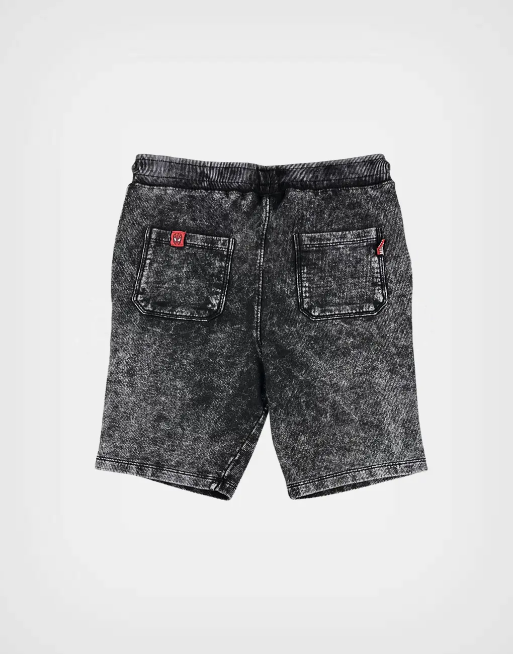 Bermuda Negra Spider Man French Terry Para Niños