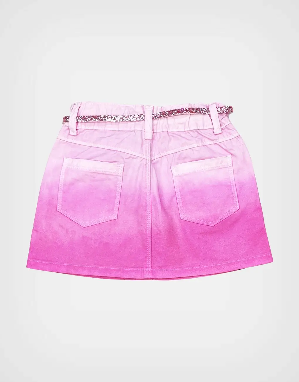 Falda Moda Barbie Rosada Para Niñas