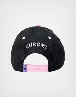 Gorra Kuromi Gris Oscuro + Rosa Para Niñas