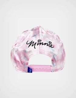 Gorra Rosa Minnie Mouse Lazos Para Niñas