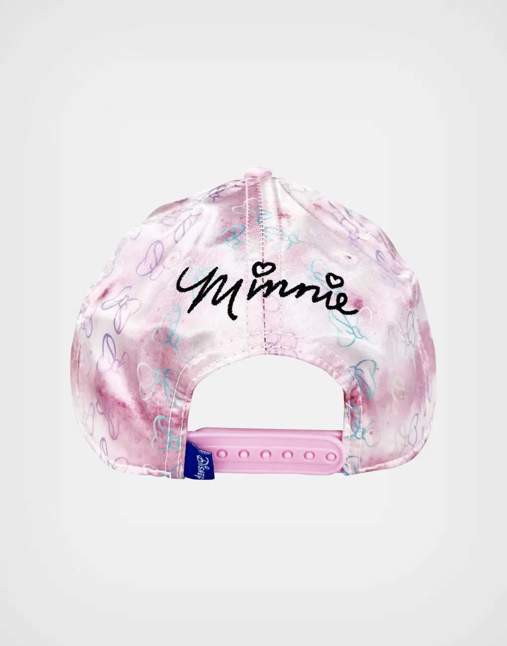 Gorra Rosa Minnie Mouse Lazos Para Niñas