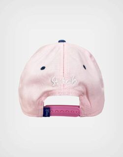 Gorra Stitch Celeste + Rosa Para Niñas