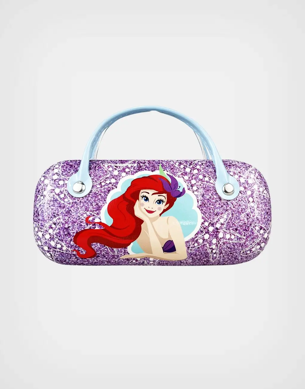 Lentes de Sol con Estuche Sirenita Lila Para Niñas