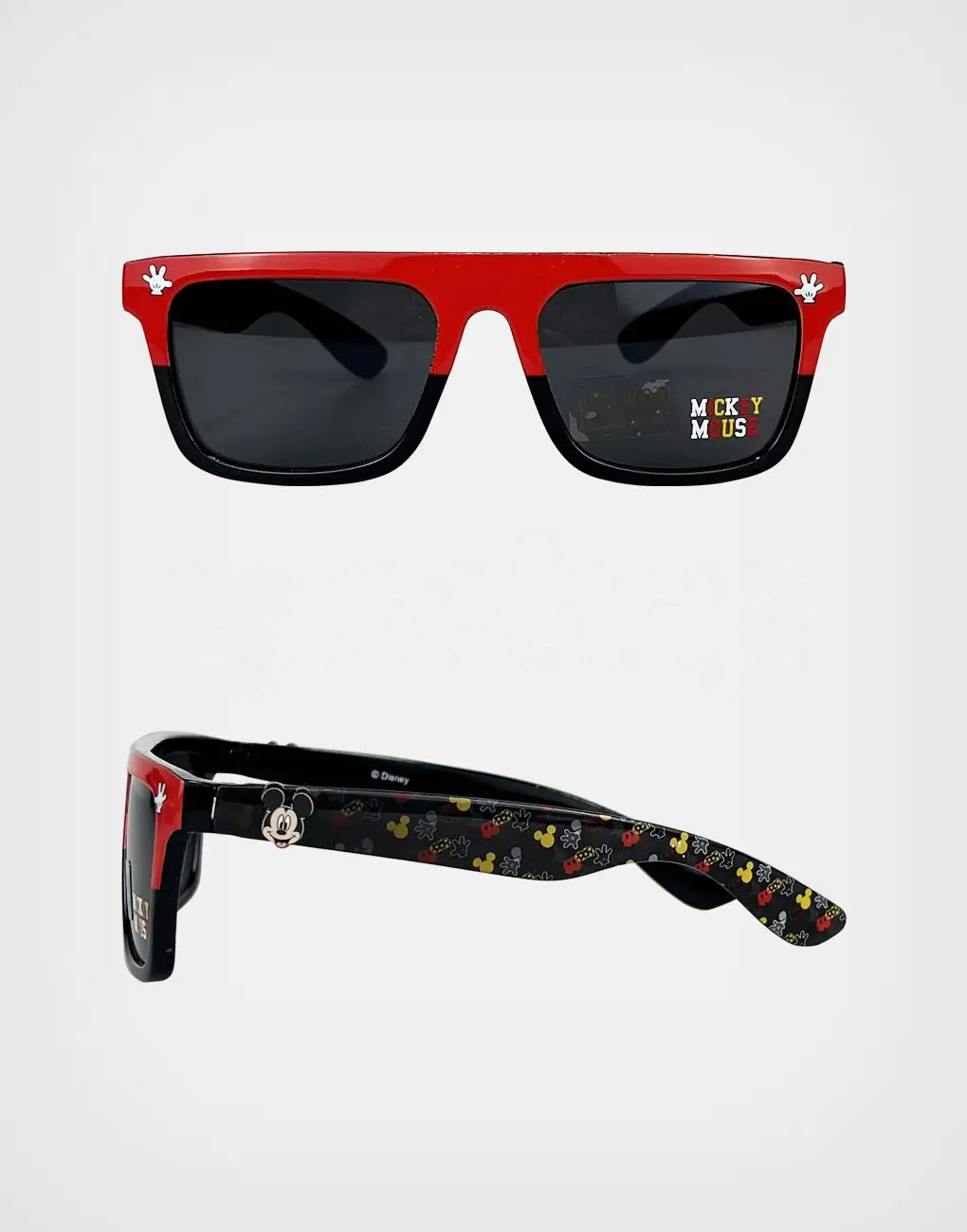 Lentes de Sol Mickey Mouse Negro + Rojo