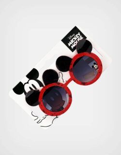 Lentes de Sol Mickey Mouse Orejas Rojo + Negro