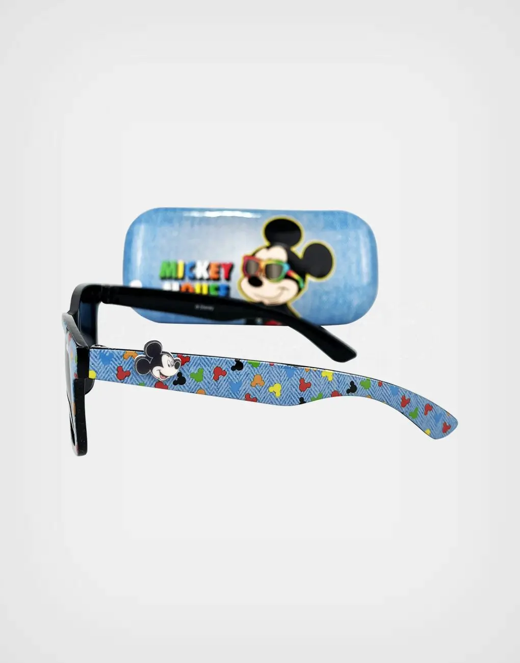 Lentes de Sol con Estuche Mickey Mouse Azul Para Niños