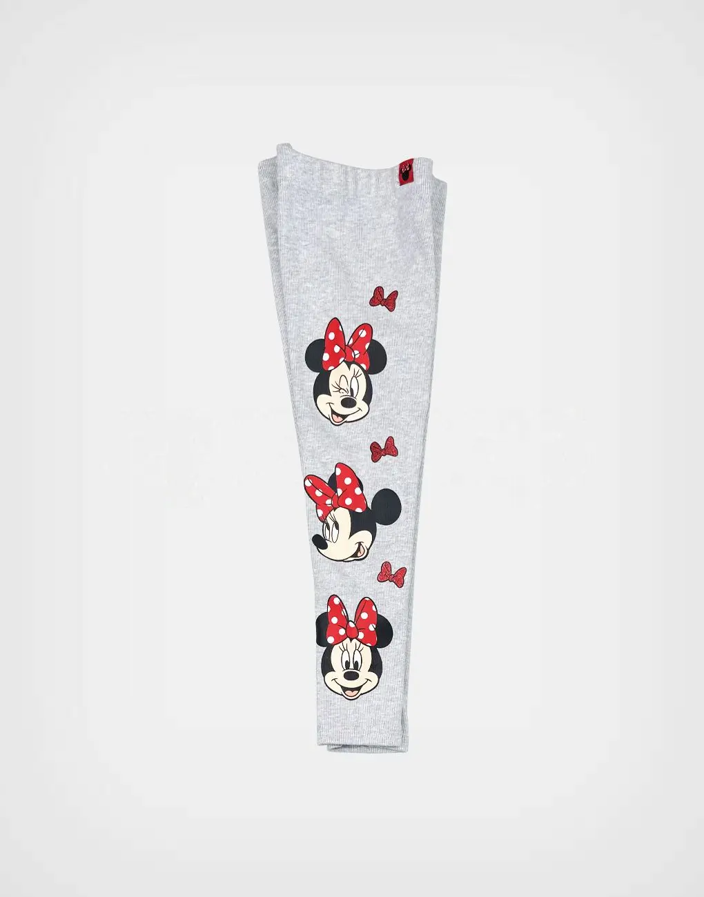 Legging Rib Minnie Mouse Gris