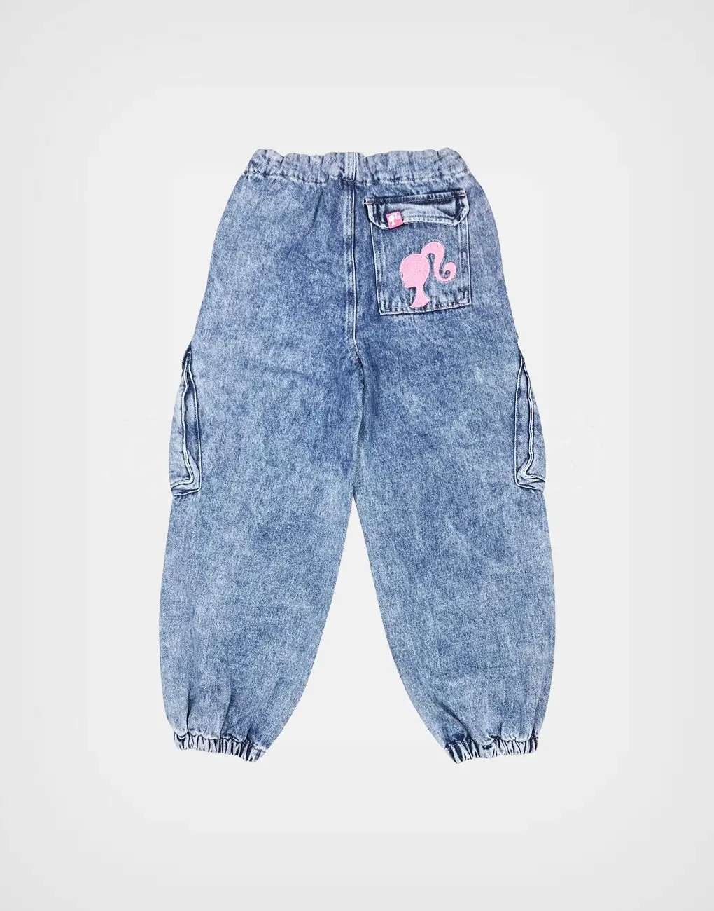 Pantalón Moda Barbie Azul Para Niñas